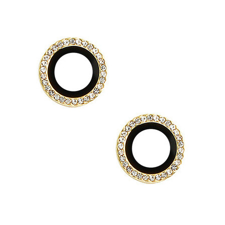 Tempered Glass HARD DIAMOND for camera (LENS) for Iphone 14/14 Plus/16e gold (lens 2 pieces)