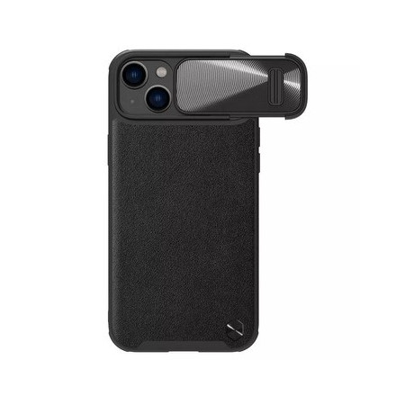 Nillkin CamShield S Leather Case for Iphone 14 black