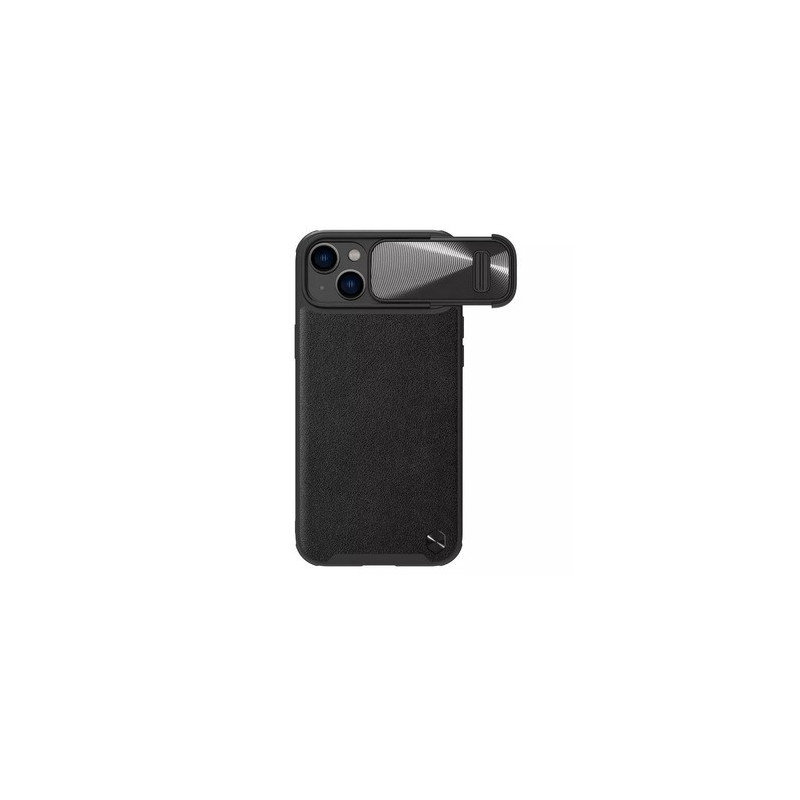 Nillkin CamShield S Leather Case for Iphone 14 black