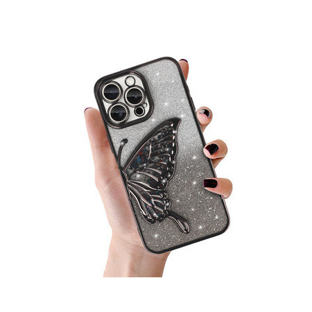 Tel Protect Butterfly Water Case for Iphone 14 black