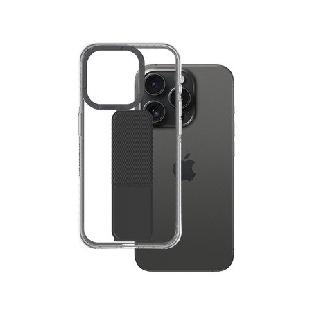 Amazing Thing Titan Pro Holder Case 10FT IP156.7PTHBK for Iphone 15 Pro Max black with stand
