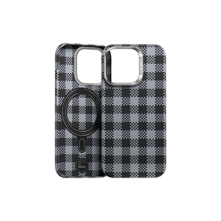 Benks Magnetic Armor Vichy Kevlar Case (BF62) for Iphone 15 Pro Max black