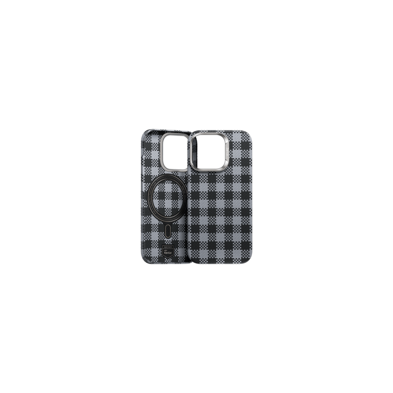 Benks Magnetic Armor Vichy Kevlar Case (BF62) for Iphone 15 Pro Max black