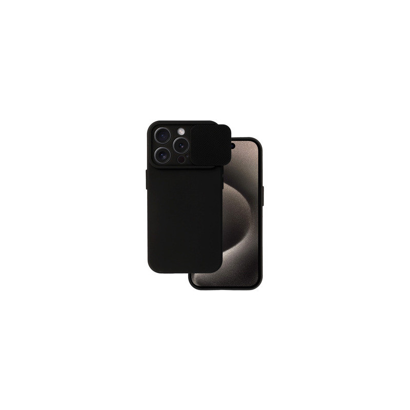 Camshield Soft for Iphone 15 Pro Max Black