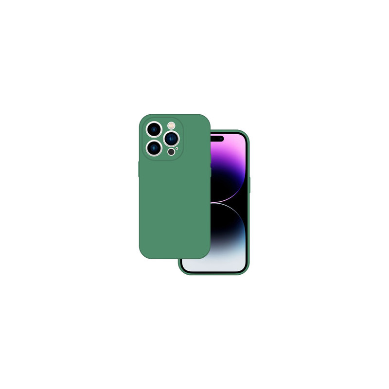 Tel Protect Silicone Premium for Iphone 15 Pro Max dark green