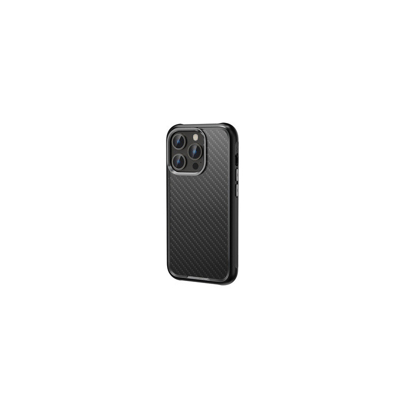 Rock Kevlar Series Aramid Fiber Case for Iphone 15 Pro Max black