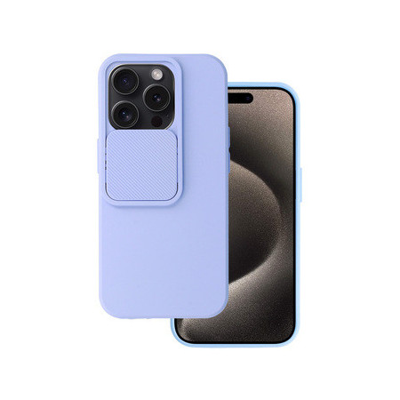 Camshield Soft for Iphone 15 Pro Max Light purple