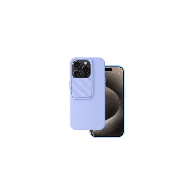 Camshield Soft for Iphone 15 Pro Max Light purple