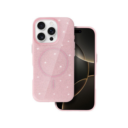 Magsafe Slim Shiny for Iphone 15 Pro Max light pink