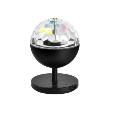 Diskoguľa s bluetooth reproduktorom