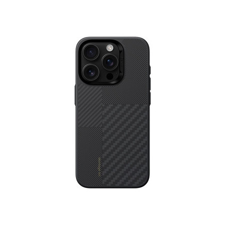 Benks Montage Magnetic Armor Pro Kevlar Case Metal Frame 600D+1500D (MA61) for Iphone 15 Pro black