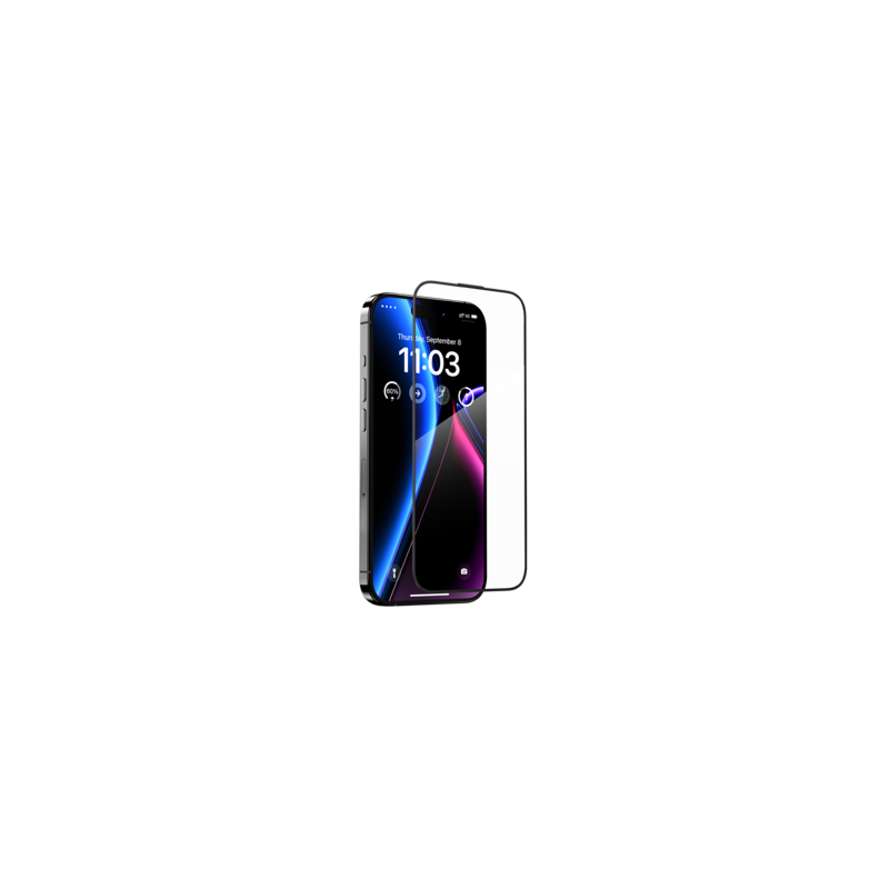 Benks Tempered glass JoyView Anti-reflection Glass for Iphone 15 Pro black