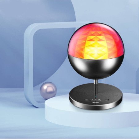 Diskoguľa s bluetooth reproduktorom