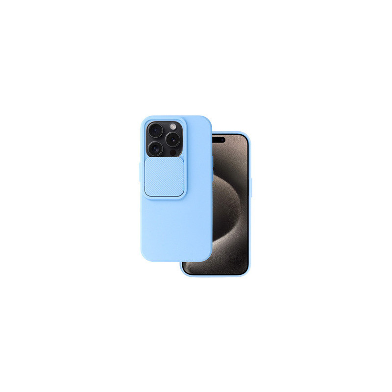 Camshield Soft for Iphone 15 Pro Light blue