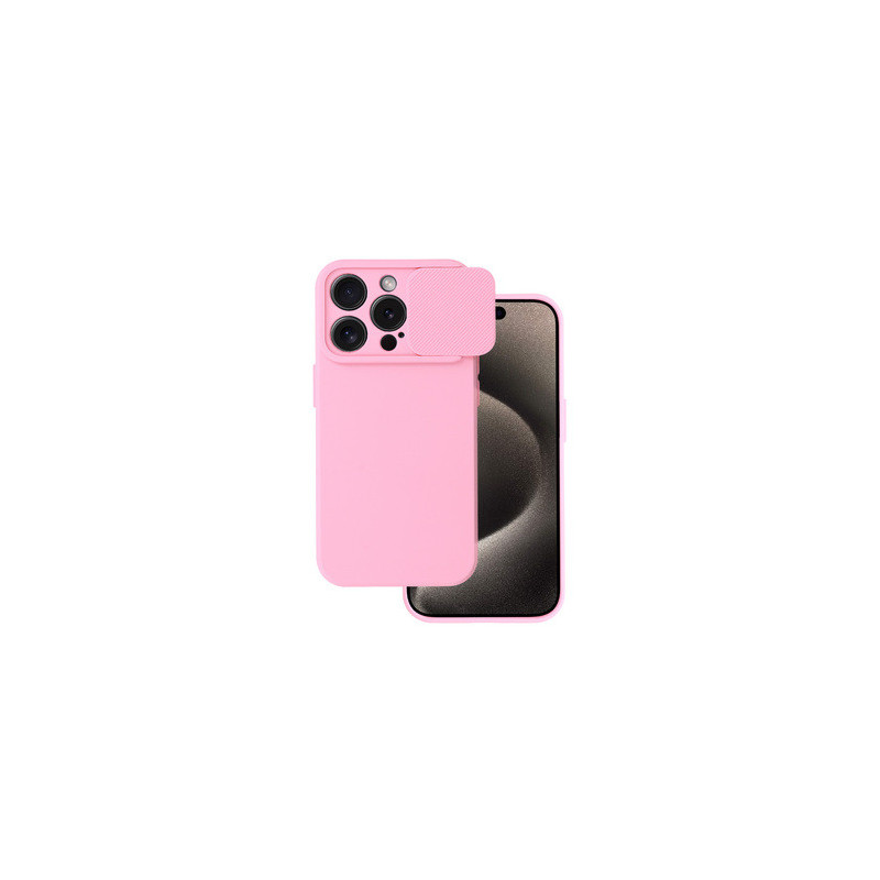 Camshield Soft for Iphone 15 Pro Light pink