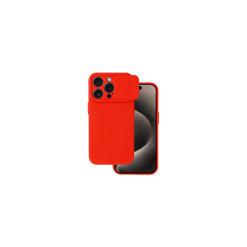 Camshield Soft for Iphone 15 Pro Red
