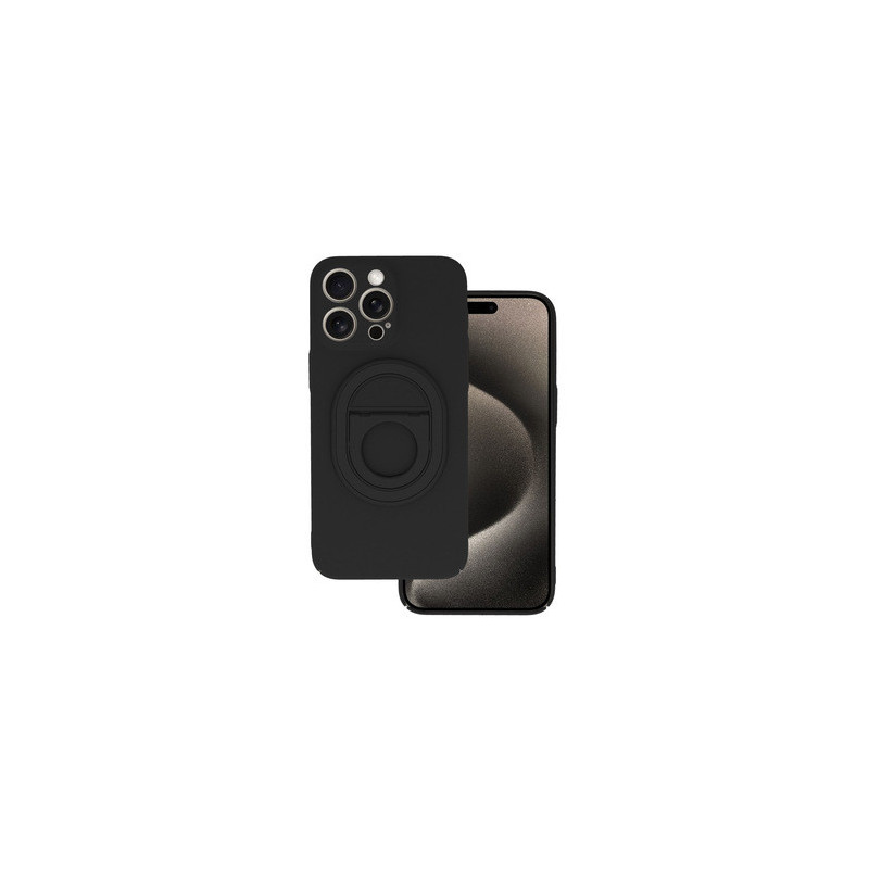 Tel Protect Magnetic Elipse Case for Iphone 15 Pro black
