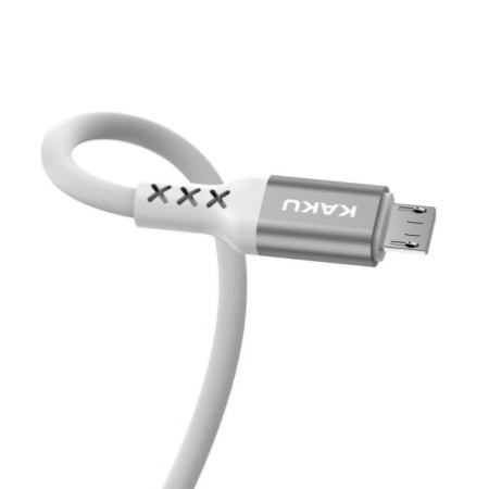 KAKU micro usb svetielkujúci kábel ovládaný zvukom 3,1A 1m, ksc 114