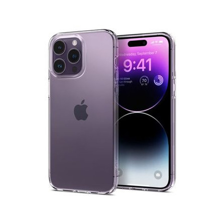Case SPIGEN Liquid Crystal ACS06699 do Iphone 15 Pro - Crystal Clear