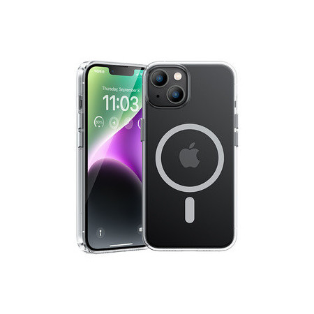 Benks Magnetic Crystal Case for Iphone 15 Plus transparent