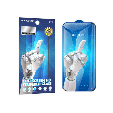 Borofone Tempered glass BF6 Diamond Armor Full Screen HD for Iphone 15 Plus/16 Plus - 10 pieces