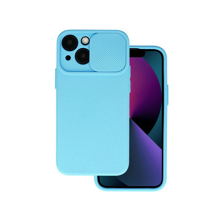 Camshield Soft for Iphone 15 Plus Light blue