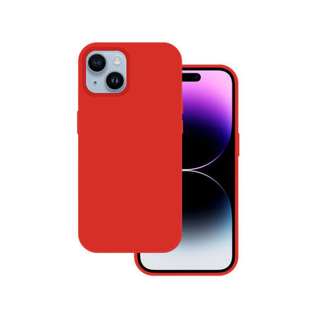 Tel Protect Silicone Premium for Iphone 15 Plus red