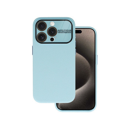 Tel Protect Lichi Soft Case for Iphone 15 Plus light blue