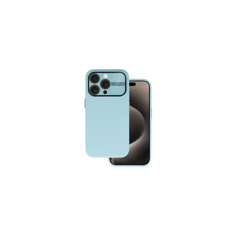 Tel Protect Lichi Soft Case for Iphone 15 Plus light blue
