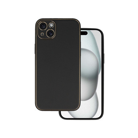 TEL PROTECT Luxury Case for Iphone 15 Plus Black