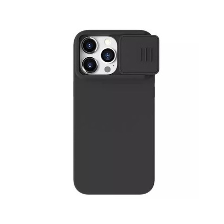 Nillkin CamShield Silky Silicone Case for Iphone 15 Plus black