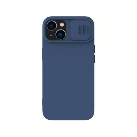 Nillkin CamShield Silky Silicone Case for Iphone 15 Plus navy