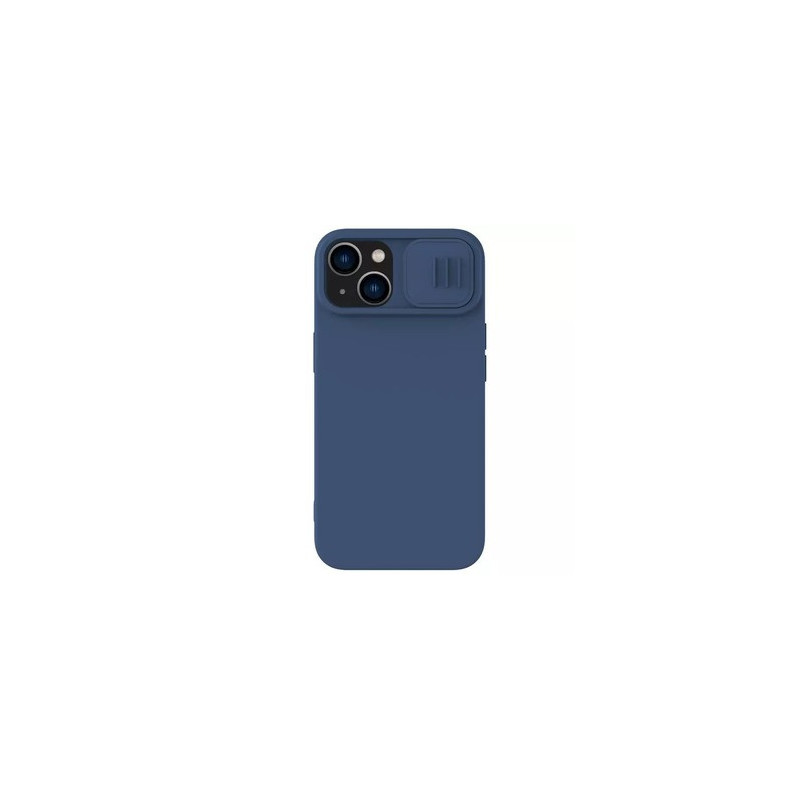 Nillkin CamShield Silky Silicone Case for Iphone 15 Plus navy