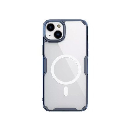 Nillkin Nature Pro Magnetic TPU Case for Iphone 15 Plus transparent-blue