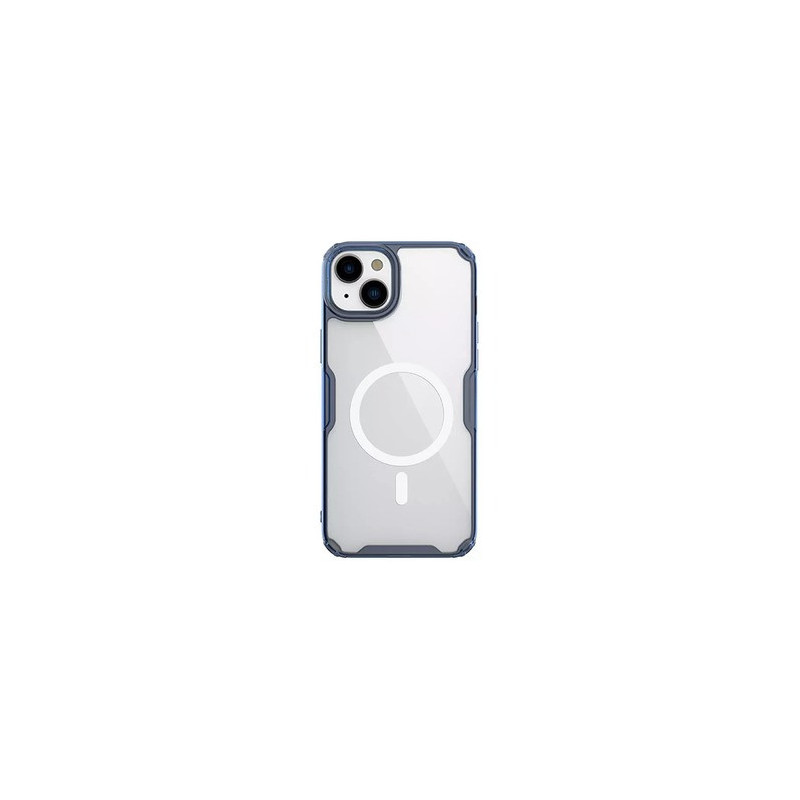 Nillkin Nature Pro Magnetic TPU Case for Iphone 15 Plus transparent-blue