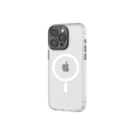 Rock Guard Touch Matte Series Magnetic Case for Iphone 15 Plus white