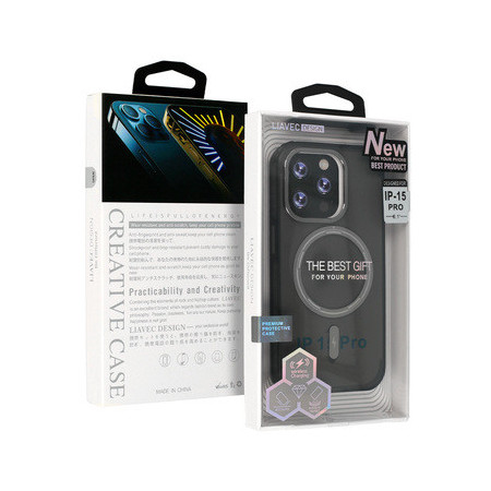 Smooth Feeling Magsafe Case for Iphone 15 Plus black