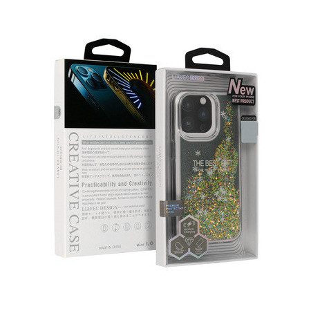 Snowflake Series Case for Iphone 15 Plus black