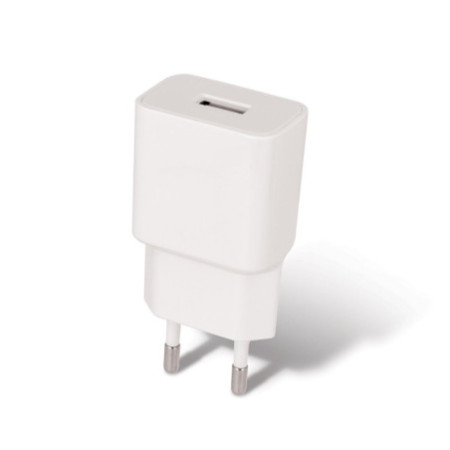 sieťová nabíjačka MAXLIFE + micro usb kábel, 2,1A- rýchlonabíjanie, biela