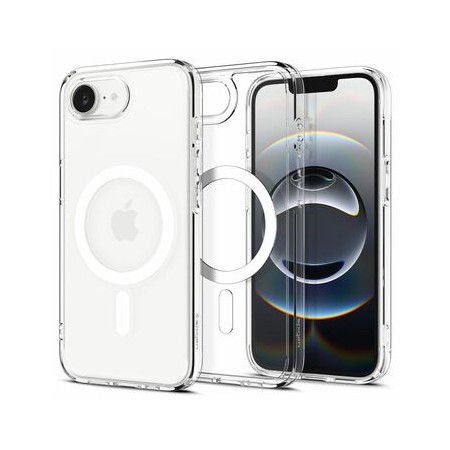 Case SPIGEN Ultra Hybrid Mag Magsafe ACS09139 for Iphone 16E - White