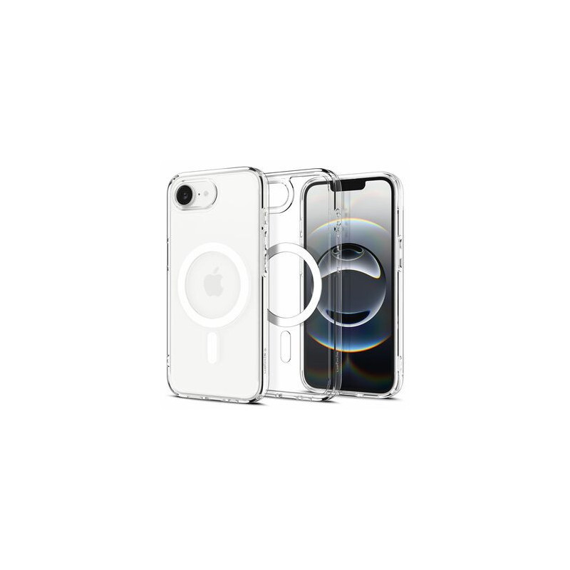 Case SPIGEN Ultra Hybrid Mag Magsafe ACS09139 for Iphone 16E - White