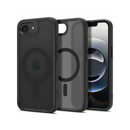 Case SPIGEN Ultra Hybrid Mag Magsafe ACS09144 for Iphone 16E - Frost Black