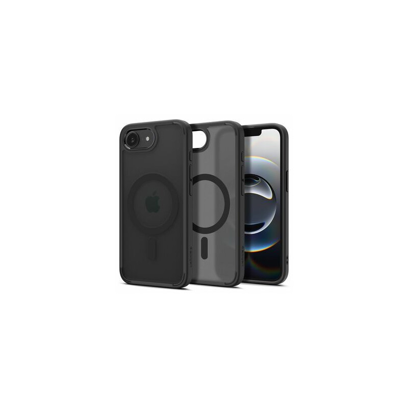 Case SPIGEN Ultra Hybrid Mag Magsafe ACS09144 for Iphone 16E - Frost Black