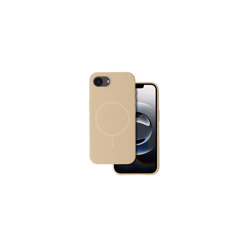 Magsafe Slim Silicone for Iphone 16e brown