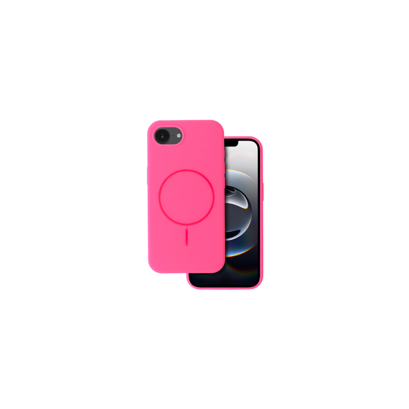 Magsafe Slim Silicone for Iphone 16e pink