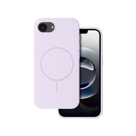 Magsafe Slim Silicone for Iphone 16e purple