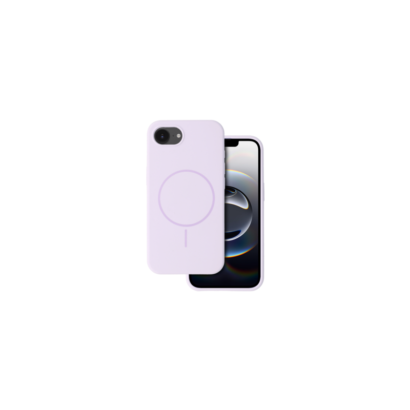 Magsafe Slim Silicone for Iphone 16e purple