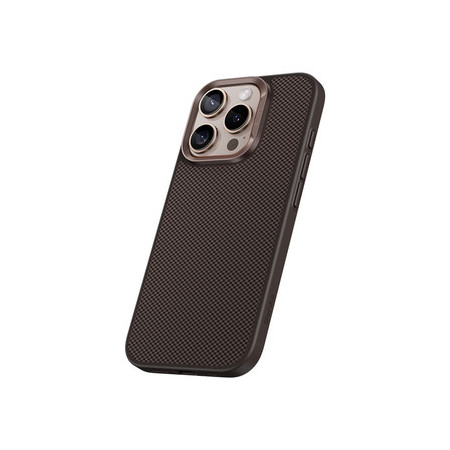 Benks Magnetic Armor Lite Kevlar 600D Case (SC66) for Iphone 16 Pro Max gold