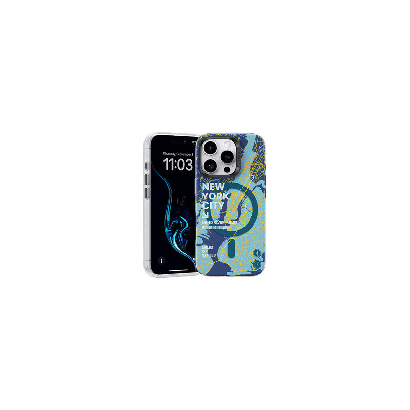 Benks Magnetic City New York Case for Iphone 16 Pro Max