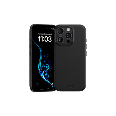 Benks Magnetic Vita Pro Silicone Case for Iphone 16 Pro Max black